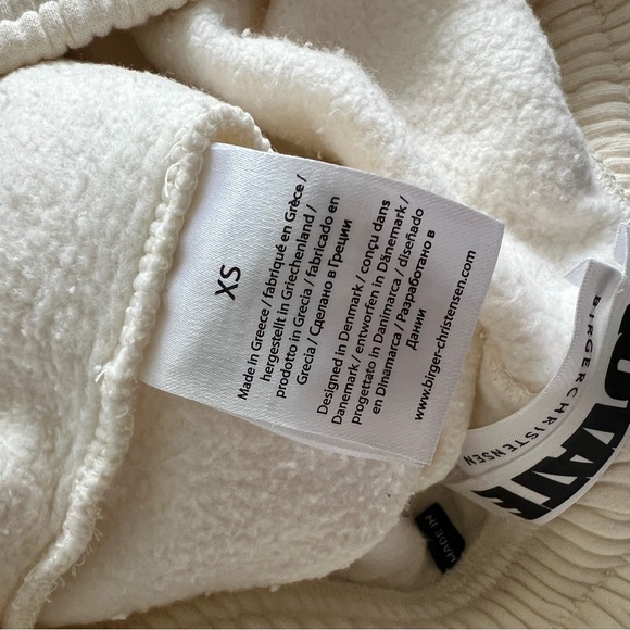 ROTATE Birger Christensen - Ivory Sweatshirt and Shorts - Size XS - Picture 10 of 15